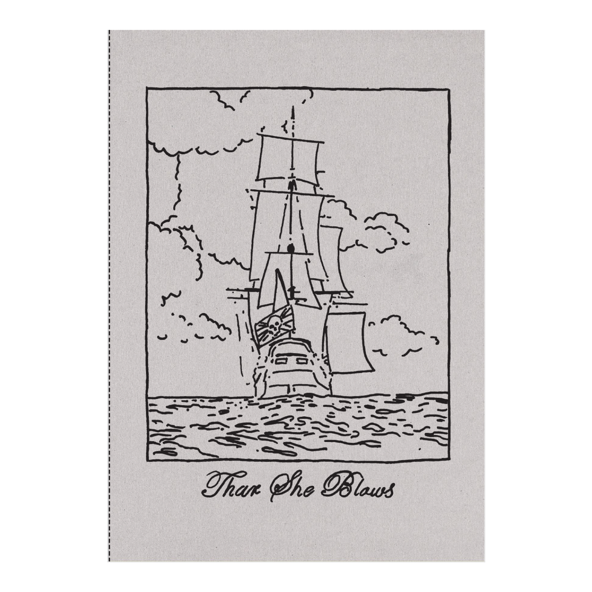 Daniel Boyd: 'Thar She Blows' Colouring book