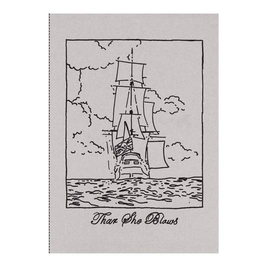 Daniel Boyd: 'Thar She Blows' Colouring book