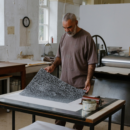 Daniel Boyd: Untitled (AEYTMCES) Print
